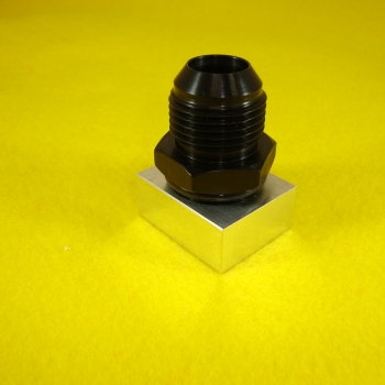 Engine Vacuum Baffle with AN Fitting